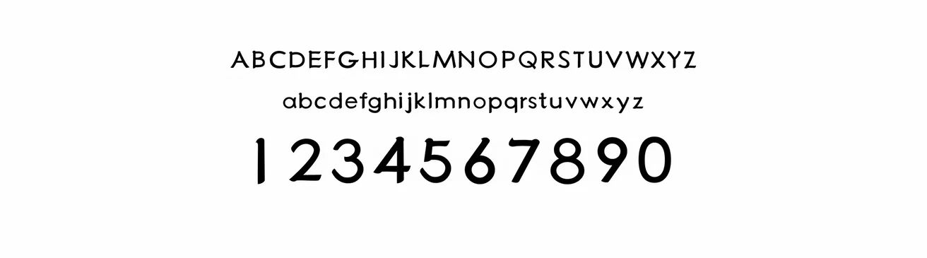 字母与数字样张